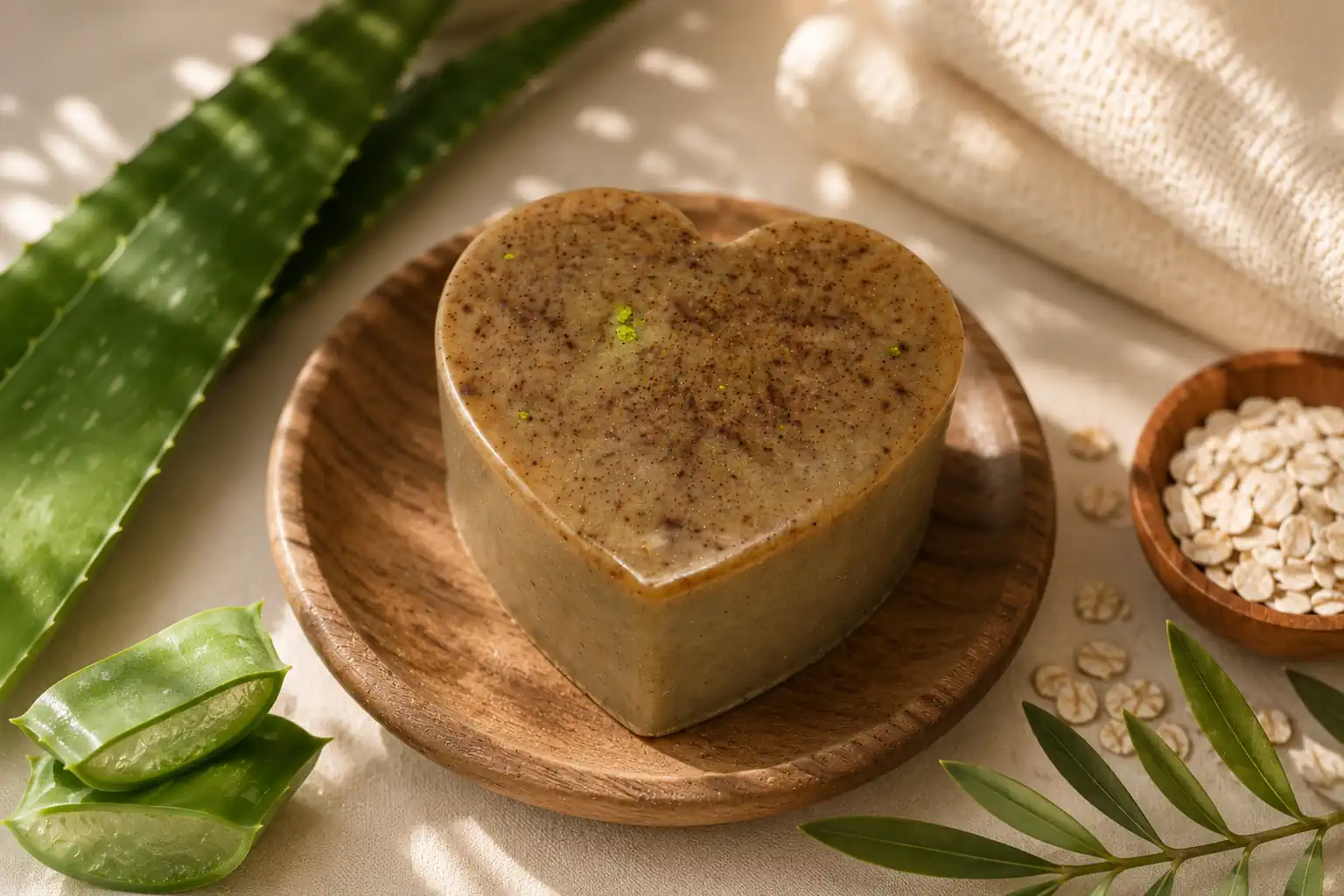 Marie Aloe Vera & Eucalyptus – Refreshing Artisan Soap - Image 5